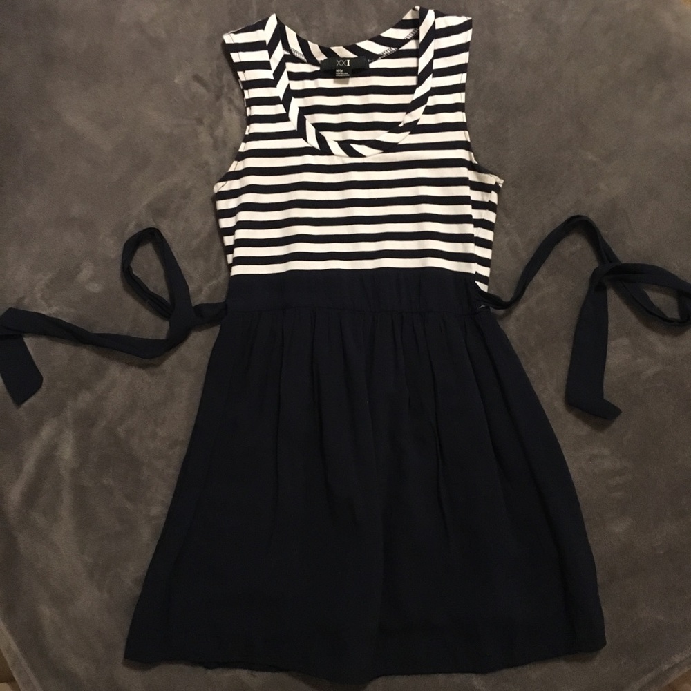 Navy/White Sundress